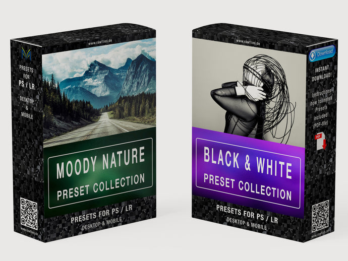 Preset Collection Moody Nature + Monochrome BUNDLE