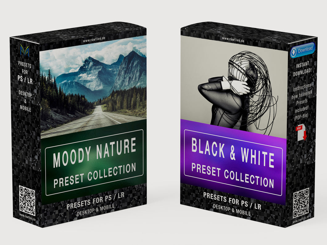 Preset Paket Naturtöne + Monochrom BUNDLE